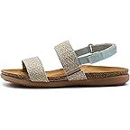 Sea Pearl Leather/Green Multi