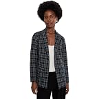 Navy Tan Plaid
