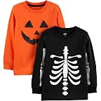 Halloween Pumpkin Print/Skeleton