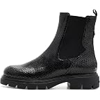 Dolmen Black (Black Woven Leather)